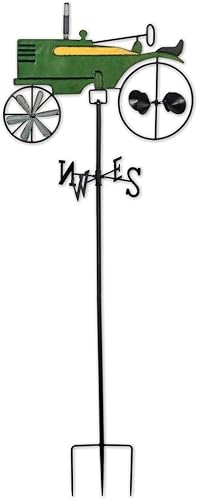 Sunset Vista Designs Tractor Weather Vane Spinner, 59 pulgadas