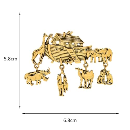 Broches Animaux dans l'arche de Noé épingle revers vestes