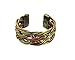 Tibetan Om Mani Padme Hum Healing Ring (Twisted Three Metal Medicine)