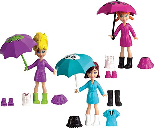 Mattel- Polly Pocket Divertimento Sotto la Pioggia...