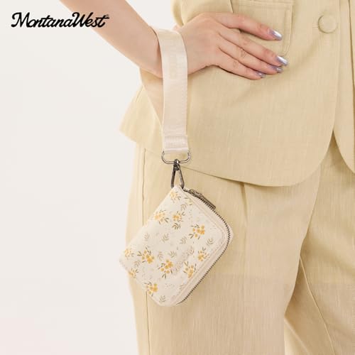 Image of Montana West Small Wallet for Women Female Ladies with a Detachable Wristlet Womens Wallet with Rfid Blocking Lining Minimalist Lightweight & Easy to Carry