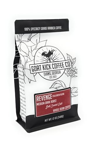 Goat Kick Coffee Co Revenge Cold Brew Blend, En Grano miniatura 1