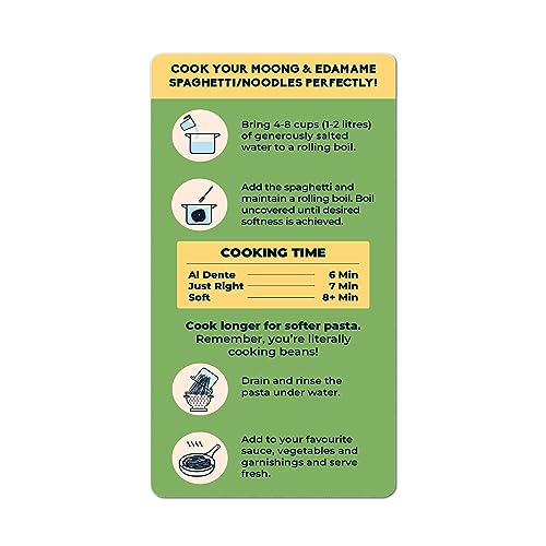 Image of Pink Harvest Farms Moong & Edamame Spaghetti Noodles, 200 G