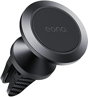 Amazon Brand - Eono NeoStrength Car Phone Mount Holder Magnetic Air Vent in car Mobile Phone Cradle Magnet for iPhone Series, Samsung S20 S10+ A70 S10 Huawei P30 P20 Pro Xperia Xiaomi Oneplus etc
