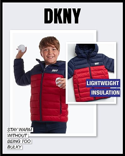 Dkny Boys Jacket – Midweight Insulated Quilted Outerwear Parka Puffer Coat thumb #3