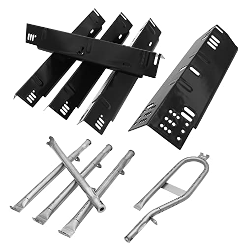 Image of Replacement Kit for Dyna-Glo 5-Burner Gas Grill DGH474CRP DGH474CRP-D DGH483CRP DGH483CRP-D DGH485CRP DGH485CRP-D, Heat Plate and Burner Kit for Dyna Glo 5 Burner Grill