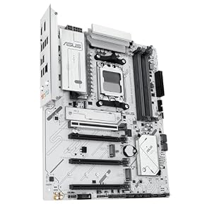 ASUS B650E MAX Gaming WiFi W – AMD B650 AM5 ATX Motherboard, White PCB, DDR5, PCIe 5.0, 3X M.2, Wi-Fi 6E, 2.5Gb LAN, USB 10Gbps Type-C, DisplayPort, HDMI™, BIOS Flashback™, Aura Sync, Advanced AI PC — photo 2 of 6