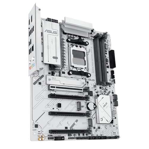 ASUS B650E MAX Gaming WiFi W – AMD B650 AM5 ATX Motherboard, White PCB, DDR5, PCIe 5.0, 3X M.2, Wi-Fi 6E, 2.5Gb LAN, USB 10Gbps Type-C, DisplayPort, HDMI™, BIOS Flashback™, Aura Sync, Advanced AI PC by Asus - Image 5