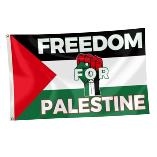 Mipcase Adorno De Bandera Palestina Decorativa Impresión Para Fiestas y Clubes Deportivos