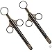 Produktbild Ouceanwin 2pcs Lube Tube Spritzen für Gleitgel Lubricant Schmiermittel Applicator, Wiederverwendbar Schmiermittel Spritze Anal Vagina Syringe Shooter mit Traktionsring und Fingergriff