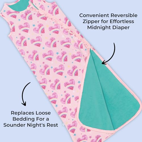 Image of Posh Peanut Baby Sleep Sacks - Sleeveless Swaddle Sacks & Sleeping Bags - Extra Long 2 Way Zipper - 1 TOG