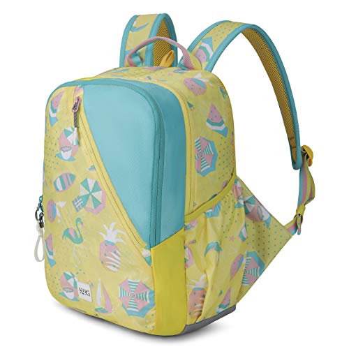 Image of Wildcraft 21.5 Ltrs Girl Squad 1 Beach Yellow Casual Backpack (12344 Beach Yellow)(HxWxD : 16x11x7.5)(inches)