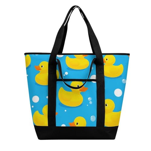 Large Thermal Shopping Tote Bag Travel Friendly Fashion Handbag Commuter Bag