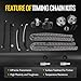 KUSATEC 3R2Z-6A257-DA Engine Timing Chain Kit w/Chain Tensioner Guide Rail Sprocket fit for 2004-2014 Ford Expedition F-150 F-250 F-350 Super Duty, Lincoln Mark LT Navigator,5.4L TK-FD019-1-S869