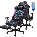 Douxlife – Douxlife Gaming Stuhl, mit 7 Punkt Massage, Fußstütze, Ergon