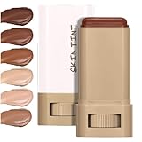Covebalm Beauty Skin Tint, Melambo Skin Care Foundation Stick BeautyBalm Serum Boos-Ted Skintint, Hydration Beauty Balm Face Stick, Moisturizing Serum Contour Natural Finish Makeup (#01,1pc)