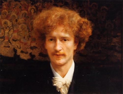 Tableau portrait d'Ignacy Jan Paderewski par Lawrence Alma Tadema impression sur toile 60x90cm