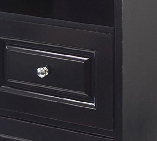 Winsome Wood Alps Tall Cabinet with Glass Door and Drawer
