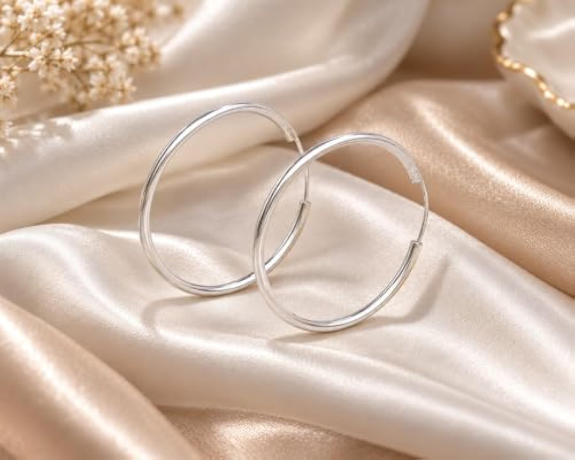 Keepsakes Classic Everyday Hoop Earrings