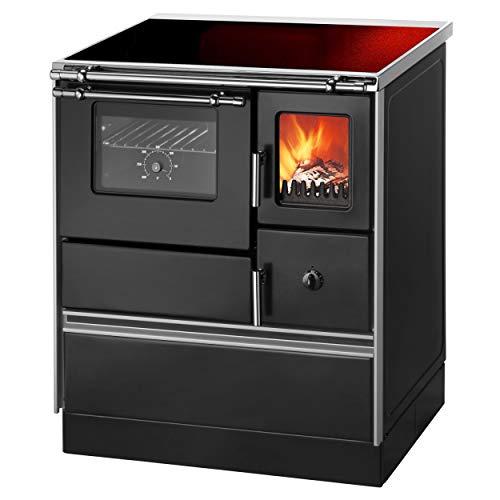 Westminster (by Wamsler) G001766186 Wamsler K 176 F/A 70 Style Küchenofen Schwarz, Glaskeramikplatte, Backfach links/A Cover