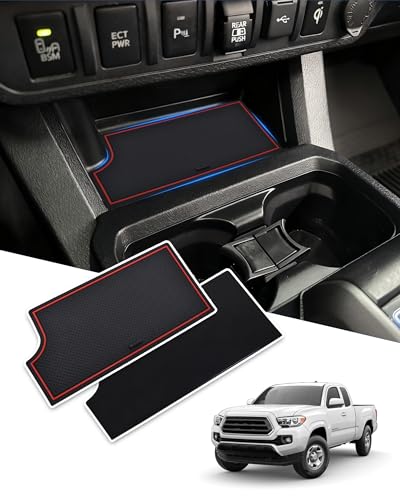 Image of Wireless Charger Insert Protective Pad for 2016-2023 Toyota Tacoma Accessories, Non-Slip & Anti-Dust & Prevent Overheating Center Console Cover Protector for Tacoma Interior Accessories