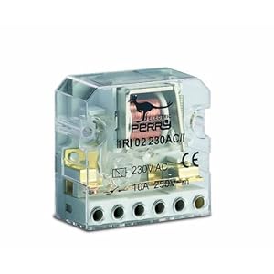 télérupteur électromécanique 230v 1 contacts 2 séquences à encastrer