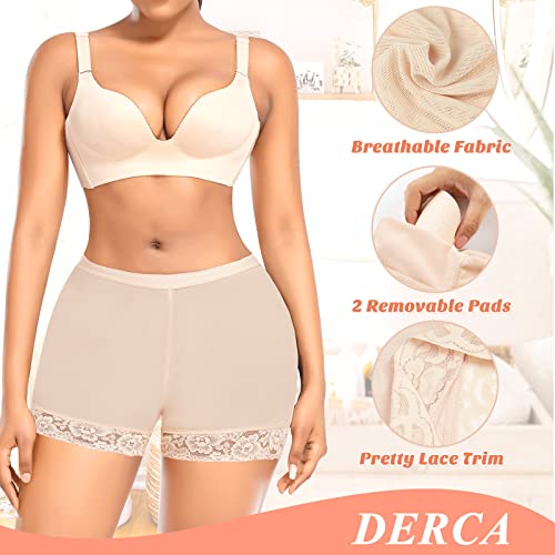 Image of DERCA Booty Lifting Panties Padded Butt Underwear for Women
