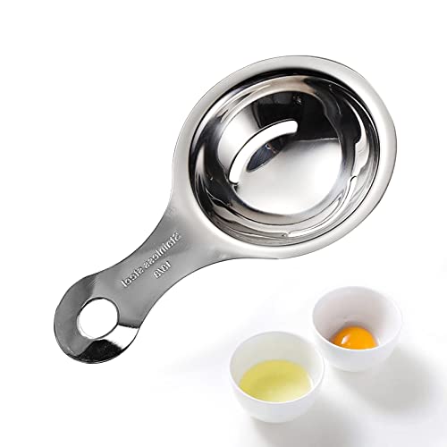 EQLEF® Premium Stainless Steel Egg Separator blanc d'oeuf de séparation Outil de cuisine