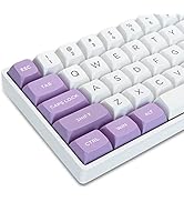 Amazon.co.jp: XVX キーキャップ 189キー ダブルショット PBT キー 