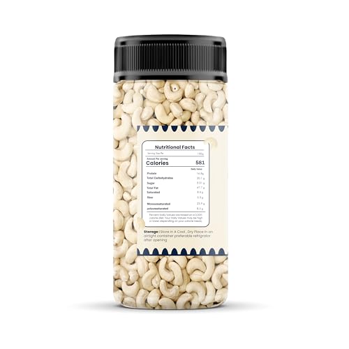 Image of HighFresh Premium Cashew Nuts 1kg | Dry Fruits and Nuts Plain Cashews | 100% Unpolished | Crunchy & Fresh | Rich In Protein, Magnesium & Phosphorus Perfect for Gifting