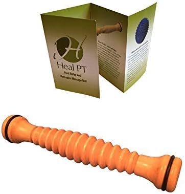 HealPT Wood Foot Roller for Plantar Fasciitis Massage