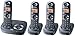 Panasonic 5.8Ghz Expandable Digital Cordless Answering System - 4 Handset System (KX-TG4324B)