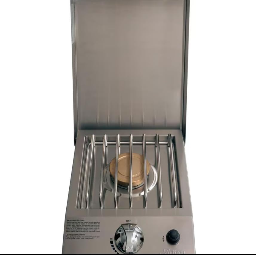 Artisan Built-in Single Drop-in Side Burner, Propane (ART-SB1-LP)