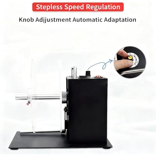 Máquina rebobinadora de etiquetas con deflector lateral y rollo de 196 mm de diámetro 4