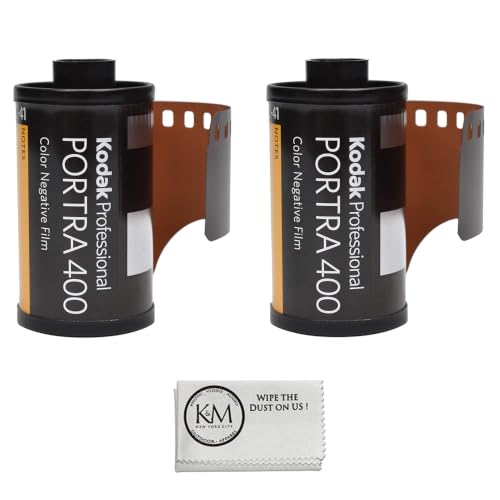 Image of Kodak Professional Portra 400 35mm Film | 2 Rolls (72 Exposures) + Cloth