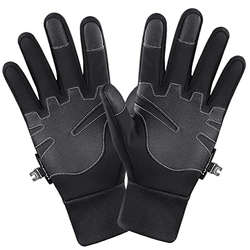 KOMBIUDA Men's Computer Gloves for Winter Windproof Thermal Touch Screen Gloves Comfortable and Easy to Wear 1 Pair