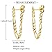 Chain Earrings Chain Stud Earrings Set Gold Plated Dainty Piercing Earrings Tassel Chain Drop Dangle Earrings for Women Girls
