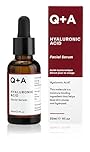Q+A Hyaluronic Acid Facial Serum (30ml), Natural Hydrating Face Serum, for Plump Skin, Anti Ageing, Fragrance Free, Delivers Deep, Lasting Hydration, Rehydrates and Softens the Skin