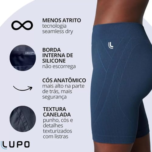 Bermuda Lupo Max - 71311 Feminina - Azul Marinho M