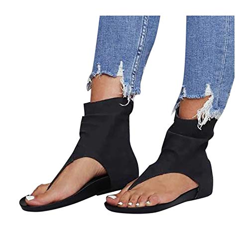 open toe flat bootie sandals