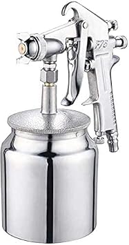 JUTOSU Professional Grade Air Spray Gun for Oil-based, Water-based, and Lacquer Paints, Home and DIY Use, Lightweight, for Beginners and Professionals, Suction and Gravity Type, DIY Professional Tool