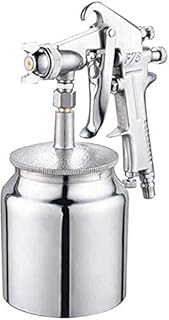 JUTOSU プロ仕様 エアスプレーガン 塗装スプレーガン油性・水性・ラッカー塗料 家庭用·DIY 塗装スプレー 軽量 初心者/プロ用 吸い上げ式 重力式 DIY 本格ツール ニューマチッ 塗装ガン きめ細かな美しい塗装を 下壺 重力式 DIY 本格ツール ニューマチッ 塗装ガン きめ細かな美しい塗装を 口径 1.5mm 大容量 600ml DIY 車 バイク 塗装 ペイント 仕上げ