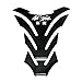 JQSM Moto Serbatoio Carburante Pad Adesivo Tipo di Lisca di Pesce Gas per Kawasaki Z250 Z400 ZX6R ZX10R ZX14R per Ninja 300 400 650 1000SX Decal (Color : Black1)