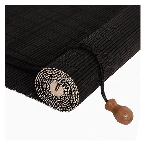 ZCXMNL Persianas De Bambú, Enrollables Retro, Romanas con Filtrado Luz, Opacas Madera,Cortina Parasol(120x270cm)
