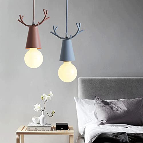 Suspension en fer forgé créative et durable avec douille E27