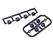 Schumacher Racing U8408 Front Strap Inserts and Washers - L1R 7 prs
