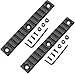 Gotical Single Picatinny Rail, 6 Items Combo (5, 7, 13 Slots Rail- 2 PCS Each)