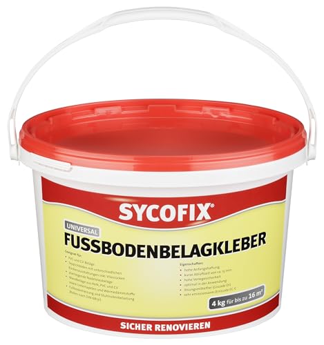 SYCOFIX Universal-Fußbodenbelagkleber 4 kg