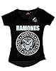 Ramones Women's Presidential Seal Roll Sleeve T-Shirt Large Black #2
