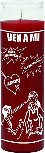 Come to Me Red Candle - Silkscreen 1 Color 7 Day